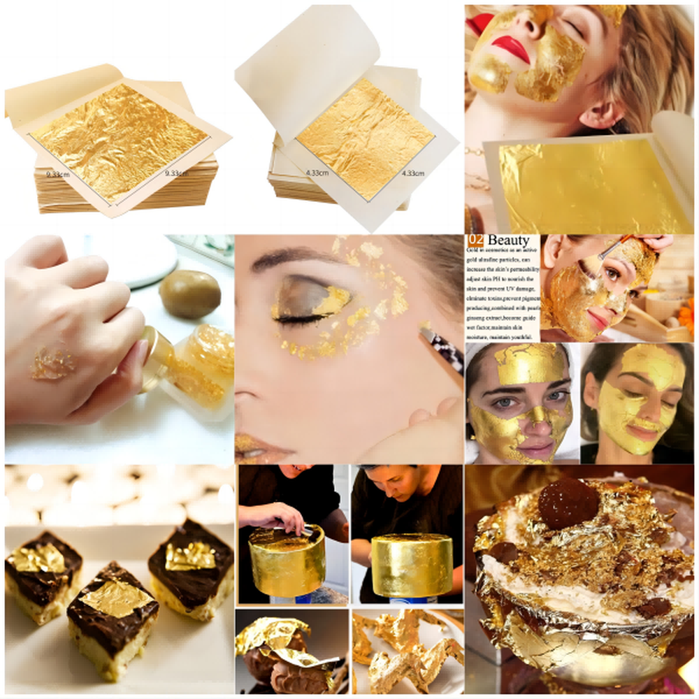 22K 24K gold foil leaf 22K 24K gold foil leaf