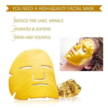 Crystal Collagen Gold Powder gezichtsmasker